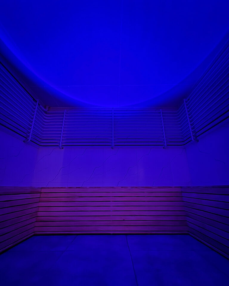 파란색 냉장실 이미지